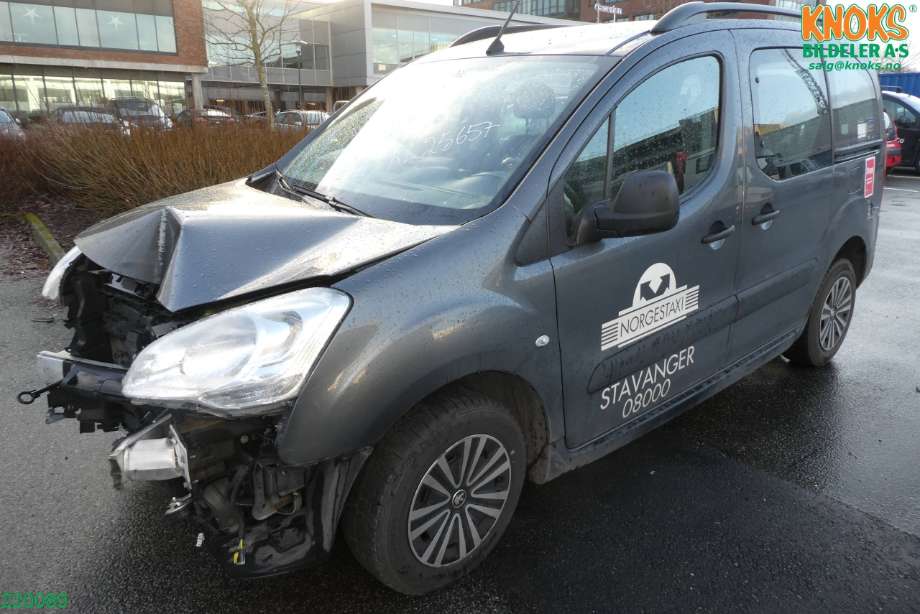 Peugeot Partner 2015-2019 (Type II, Fase 2) , Motorkode: BHY, Girkassekode: 
