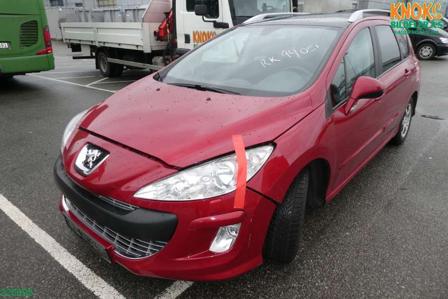 Peugeot 308 2007-2011 (Type I, Fase 1) , Motorkode: 9HZ, Girkassekode: 