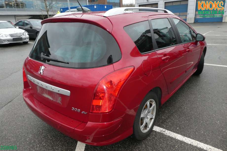 Peugeot 308 2007-2011 (Type I, Fase 1) , Motorkode: 9HZ, Girkassekode: 