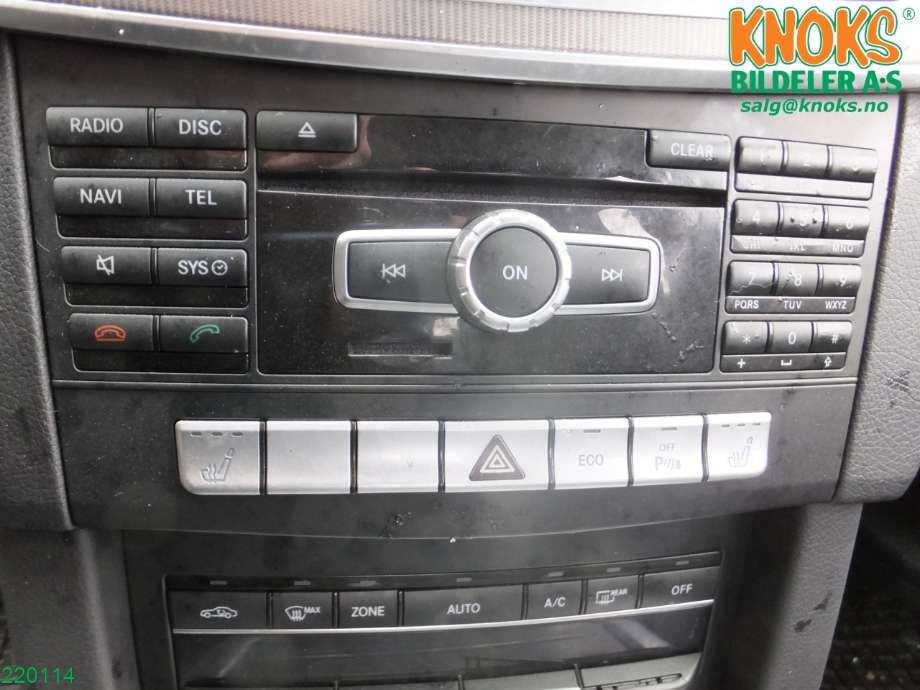 Mercedes E-Klasse 2013-2016 (Fase 2) (W212) (W212), Motorkode: M274.920, Girkassekode: 