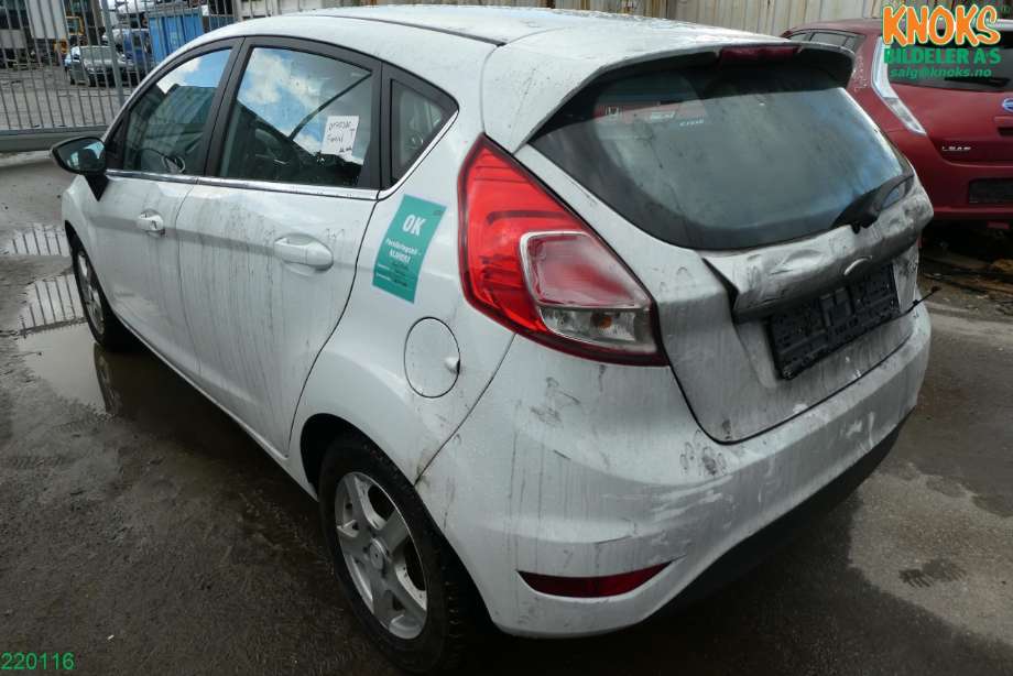 Ford Fiesta 2013-2017 (Type VI, Fase 2) , Motorkode: T3JA, Girkassekode:
