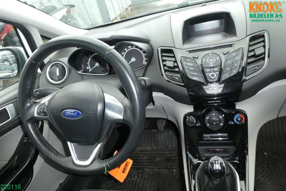 Ford Fiesta 2013-2017 (Type VI, Fase 2) , Motorkode: T3JA, Girkassekode: