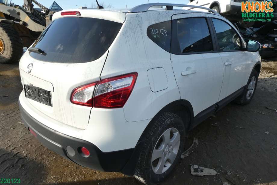 Nissan Qashqai 2010-2014 (Type I, Fase 2) , Motorkode: MR20DE, Girkassekode: