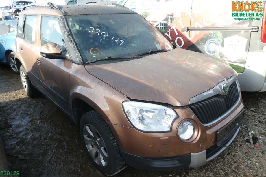 Škoda Yeti 2009-2013 (Fase 1) , Motorkode: CBZB, Girkassekode: NQK