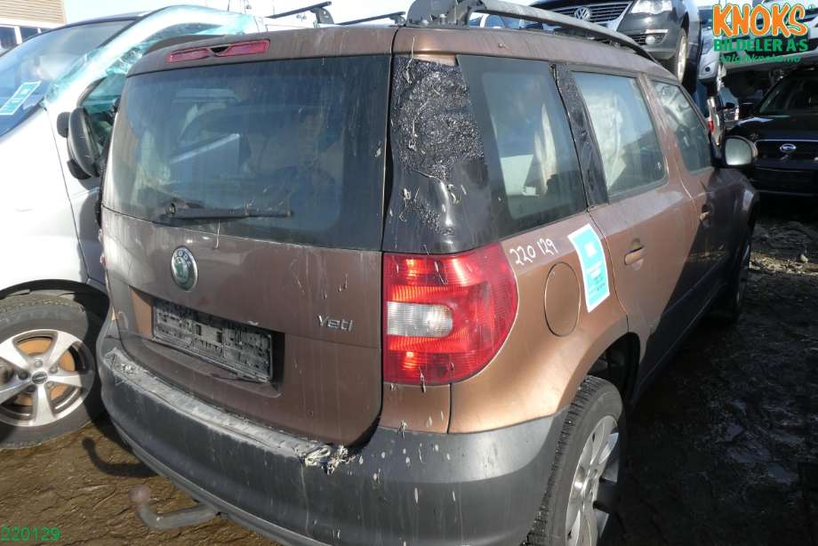 Škoda Yeti 2009-2013 (Fase 1) , Motorkode: CBZB, Girkassekode: NQK