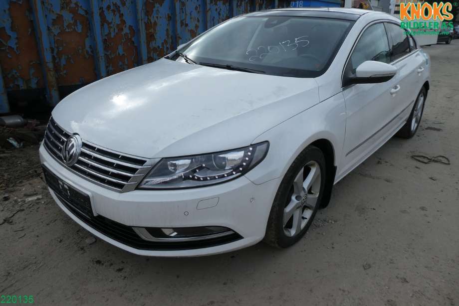 VW CC 2012-2014 (PASSAT CC) (PASSAT CC), Motorkode: CFGB, Girkassekode: PBE