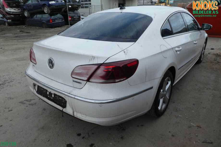 VW CC 2012-2014 (PASSAT CC) (PASSAT CC), Motorkode: CFGB, Girkassekode: PBE