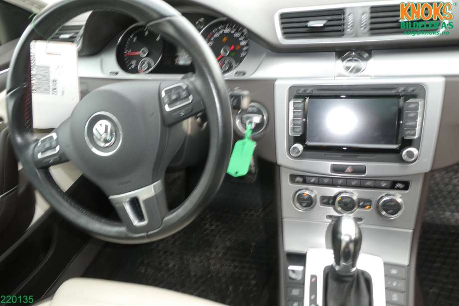 VW CC 2012-2014 (PASSAT CC) (PASSAT CC), Motorkode: CFGB, Girkassekode: PBE