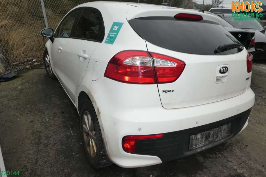 Kia Rio 2011-2017 Type III , Motorkode: D4FC, Girkassekode: 