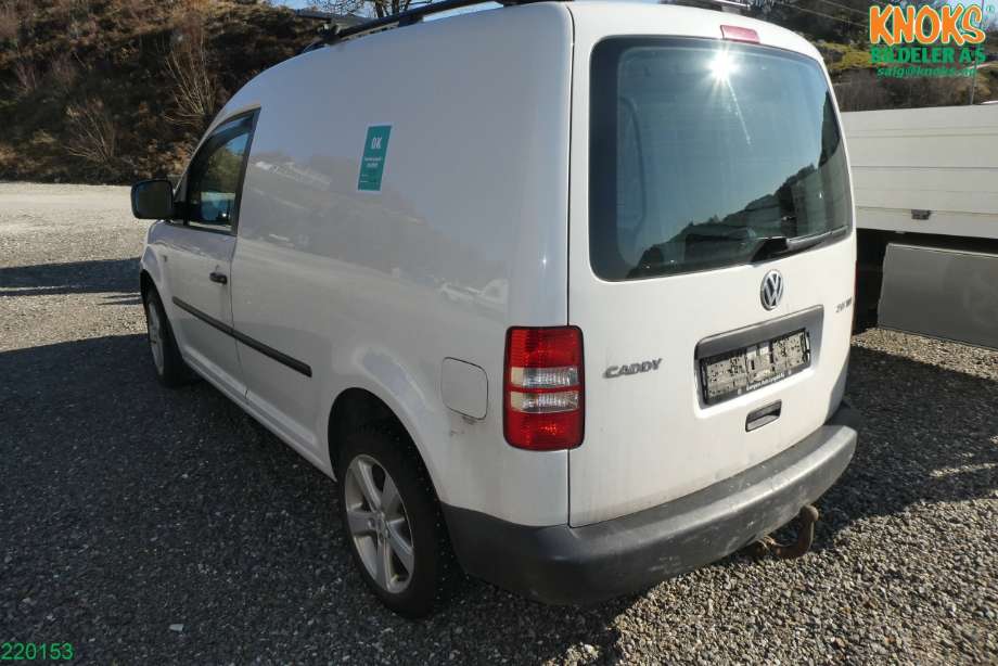 VW Caddy 2010-2015 (Type III, Fase 2) , Motorkode: CFHC, Girkassekode: LWR