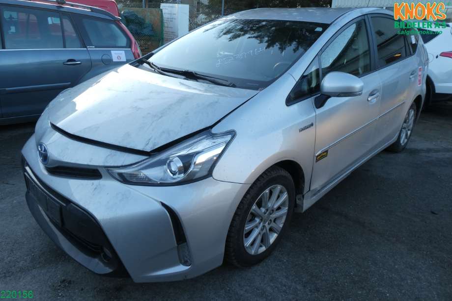 Toyota Prius +7 2012-2020 (Type III) (stasjonsvogn) (stasjonsvogn), Motorkode: 2ZR-FXE, Girkassekode: P410