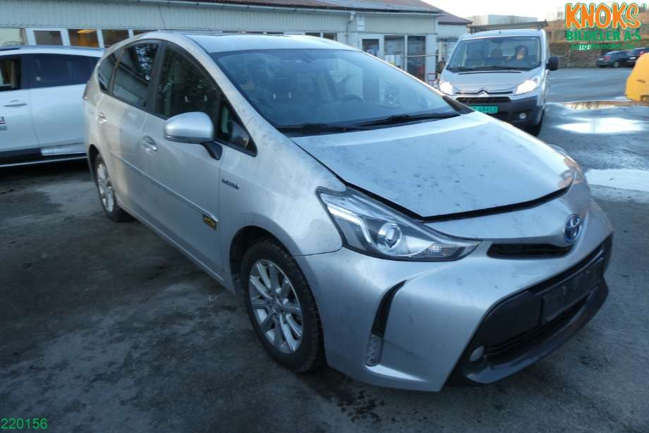 Toyota Prius +7 2012-2020 (Type III) (stasjonsvogn) (stasjonsvogn), Motorkode: 2ZR-FXE, Girkassekode: P410