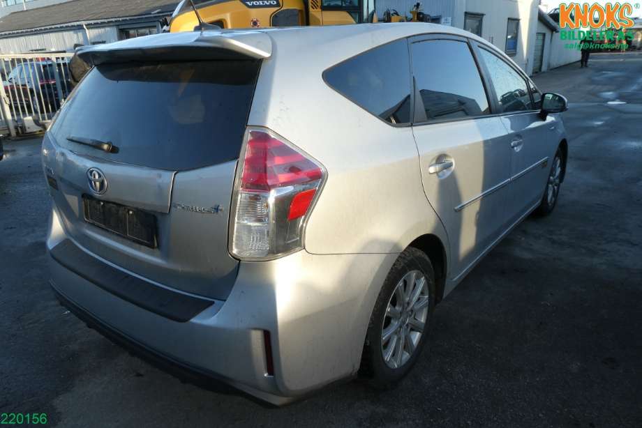Toyota Prius +7 2012-2020 (Type III) (stasjonsvogn) (stasjonsvogn), Motorkode: 2ZR-FXE, Girkassekode: P410