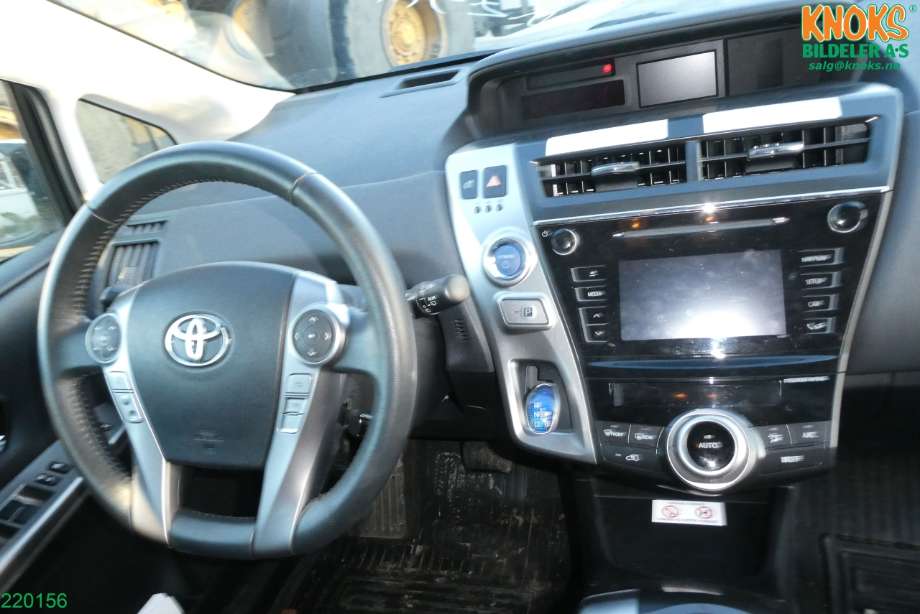 Toyota Prius +7 2012-2020 (Type III) (stasjonsvogn) (stasjonsvogn), Motorkode: 2ZR-FXE, Girkassekode: P410