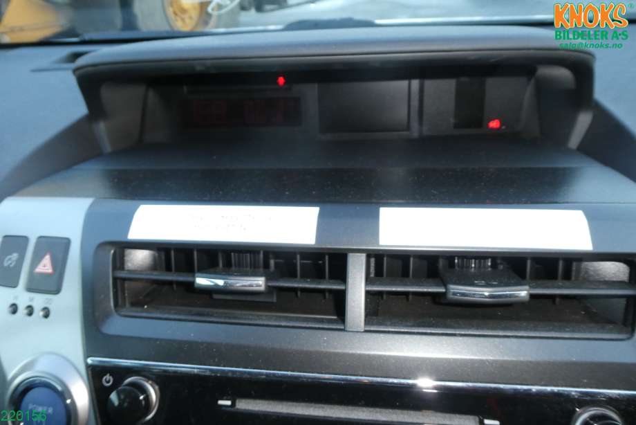 Toyota Prius +7 2012-2020 (Type III) (stasjonsvogn) (stasjonsvogn), Motorkode: 2ZR-FXE, Girkassekode: P410