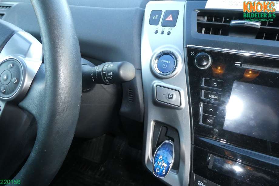 Toyota Prius +7 2012-2020 (Type III) (stasjonsvogn) (stasjonsvogn), Motorkode: 2ZR-FXE, Girkassekode: P410