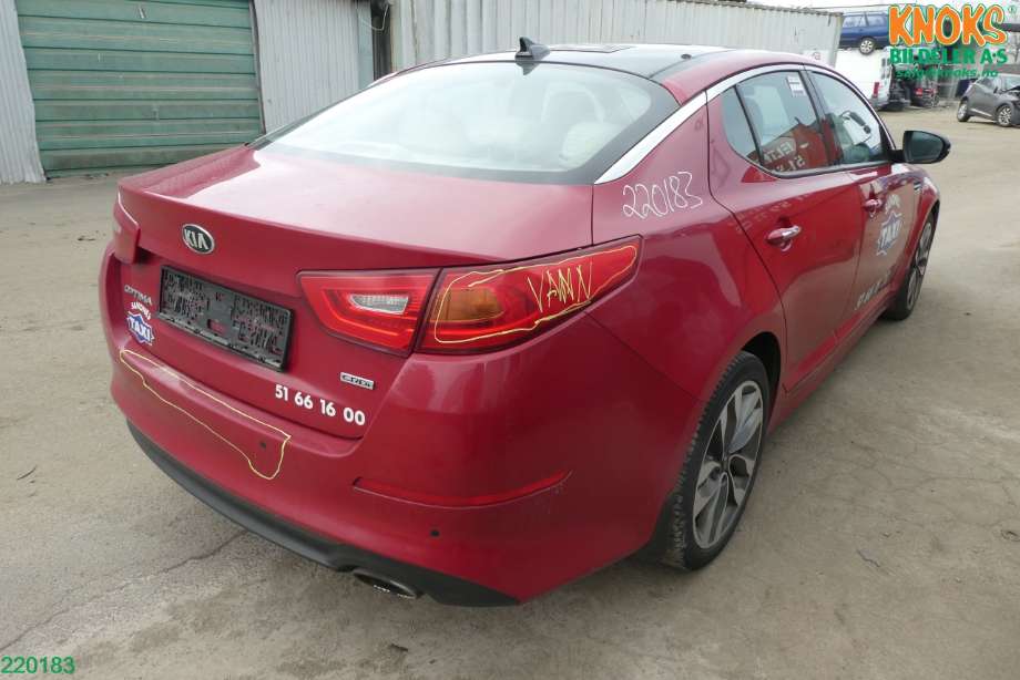 Kia Optima 2014-2017 , Motorkode: D4FD, Girkassekode: 