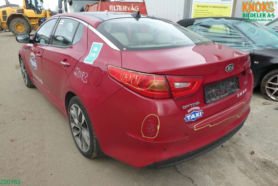 Kia Optima 2014-2017 , Motorkode: D4FD, Girkassekode: 