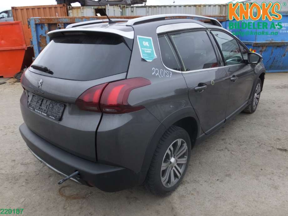 Peugeot 2008 2013-2019 (Type I) , Motorkode: HNP, Girkassekode: 