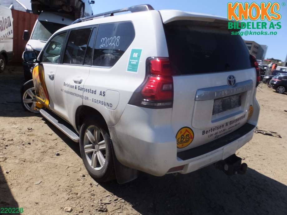 Toyota Land Cruiser 150 2014-->> (Fase 2) , Motorkode: 1GD-FTV, Girkassekode: AC60F