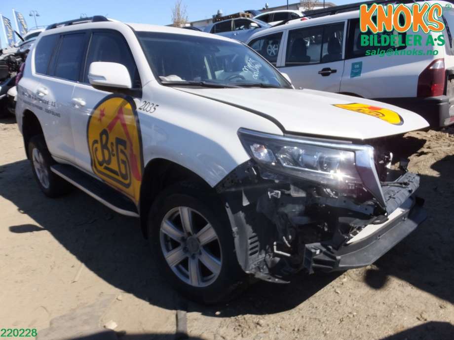Toyota Land Cruiser 150 2014-->> (Fase 2) , Motorkode: 1GD-FTV, Girkassekode: AC60F