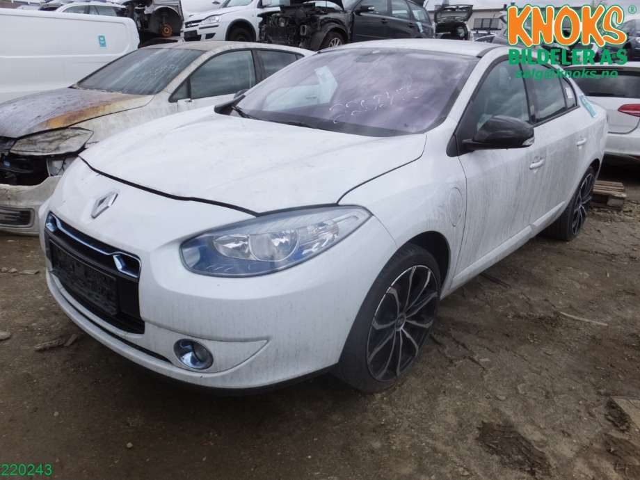 Renault Fluence Z.E 2011-2014 , Motorkode: 5AM40, Girkassekode: RW1