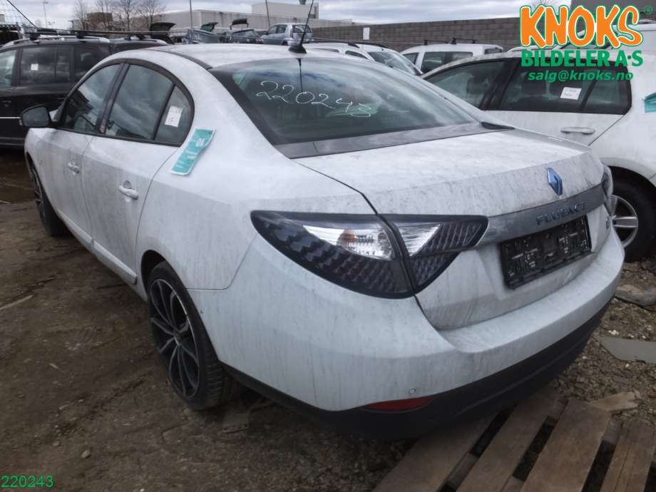 Renault Fluence Z.E 2011-2014 , Motorkode: 5AM40, Girkassekode: RW1