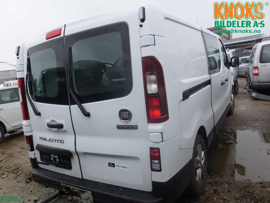 Fiat Talento 2016-->> , Motorkode: R9M 452, Girkassekode: 