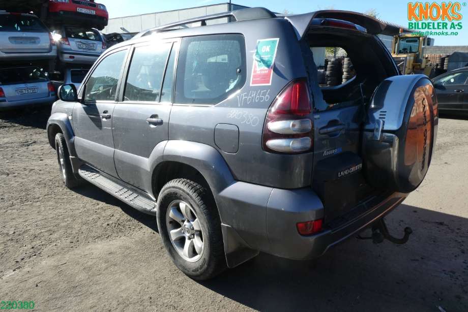 Toyota Land Cruiser 120 2002-2009 , Motorkode: 1KD-FTV, Girkassekode: A750F