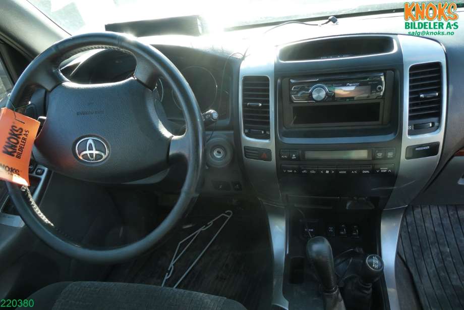 Toyota Land Cruiser 120 2002-2009 , Motorkode: 1KD-FTV, Girkassekode: A750F