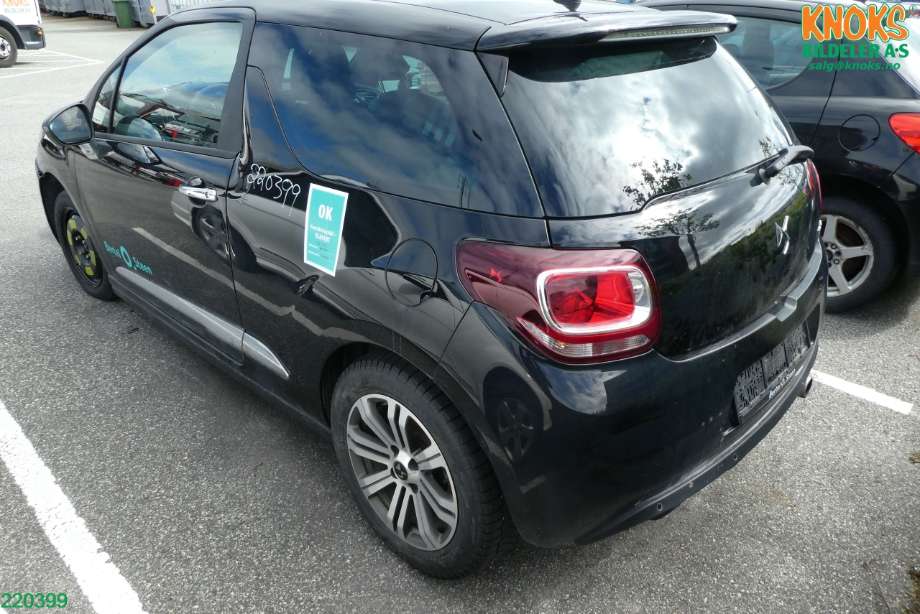 Citroën DS3 2010-2019 , Motorkode: HNV;HNZ, Girkassekode: