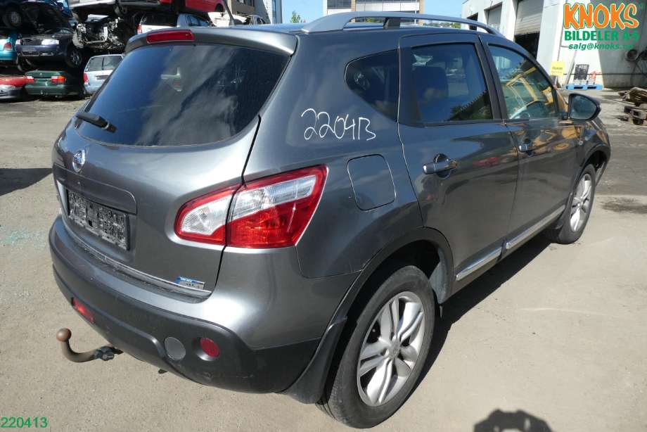 Nissan Qashqai 2010-2014 (Type I, Fase 2) , Motorkode: K9K, Girkassekode: 