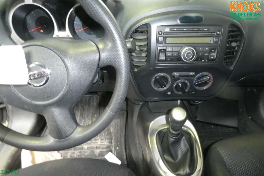 Nissan Juke 2010-2014 (Fase 1) , Motorkode: K9K, Girkassekode: 