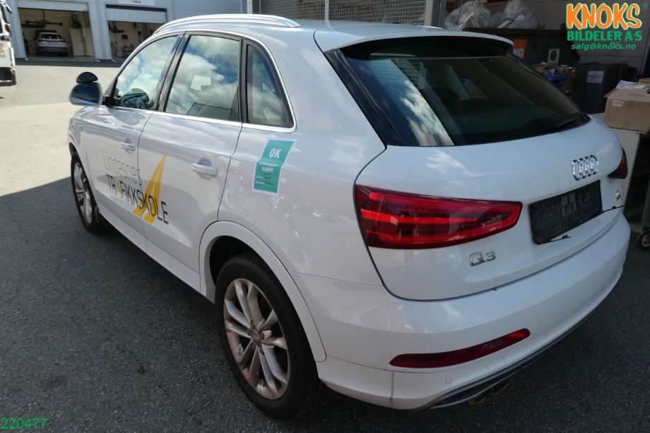 Audi Q3 2011-2014 (Type I, Fase 1) , Motorkode: CFFB, Girkassekode: MKH