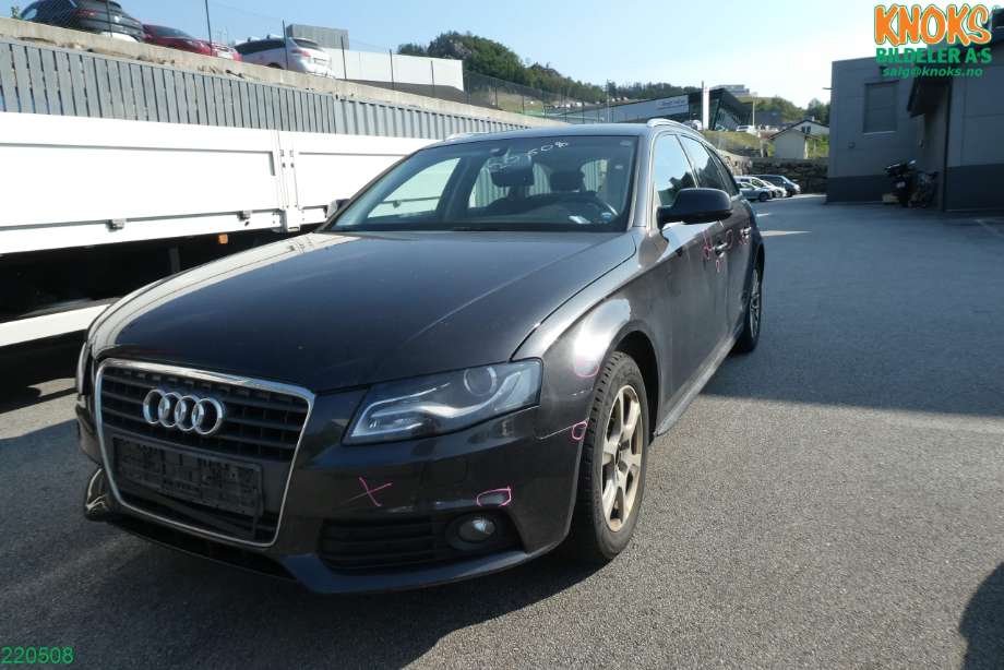 Audi A4 2007-2014 (Type IV) (B8) (B8), Motorkode: CAGC, Girkassekode: LLM