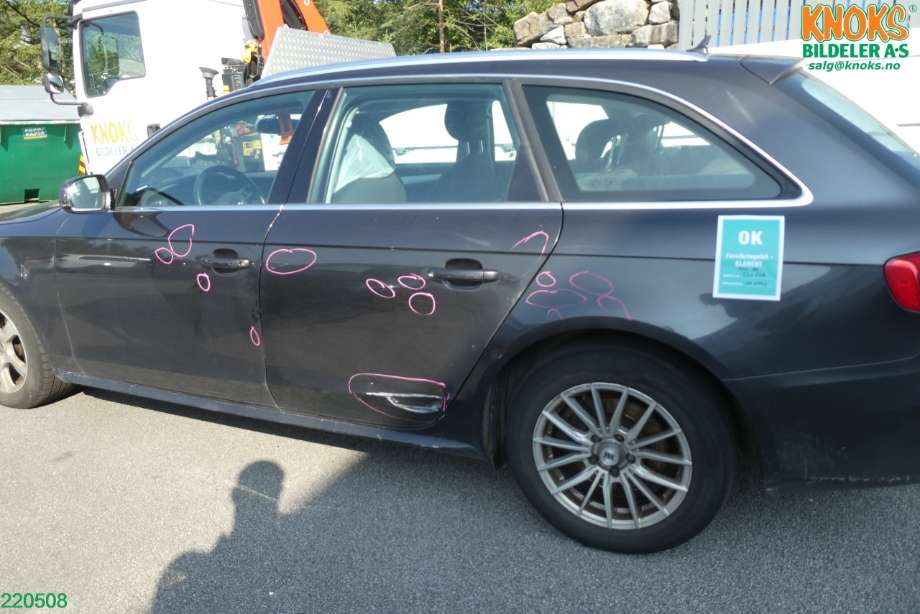 Audi A4 2007-2014 (Type IV) (B8) (B8), Motorkode: CAGC, Girkassekode: LLM