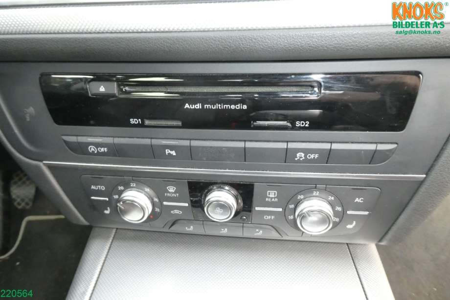 Audi A6 2011-2014 (Type IV, Fase 1) (C7) (C7), Motorkode: CGLD, Girkassekode: NEJ