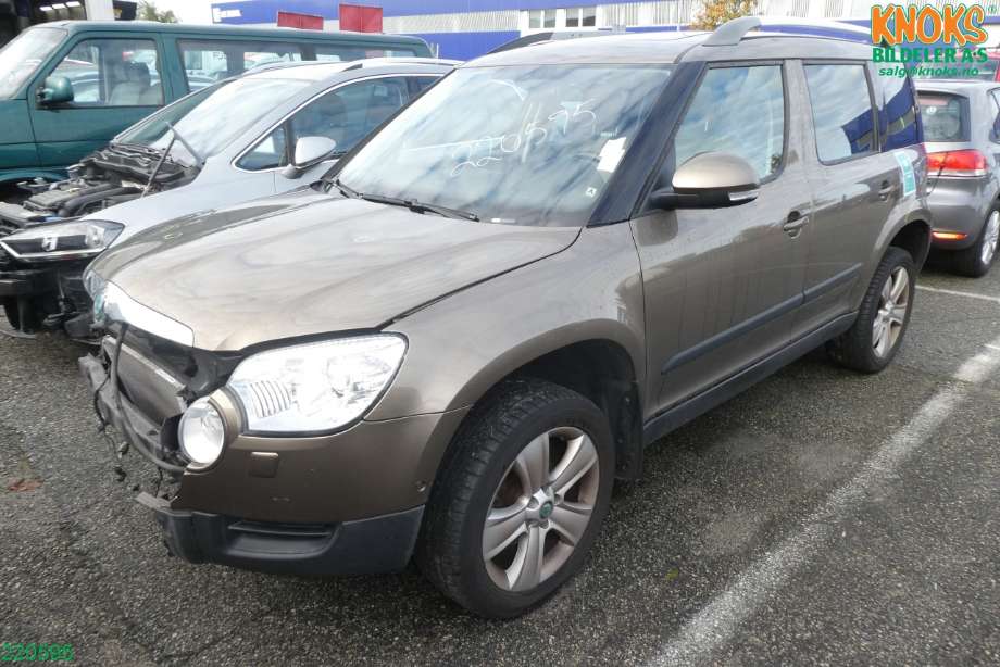Škoda Yeti 2009-2013 (Fase 1) , Motorkode: CBZB, Girkassekode: NBA