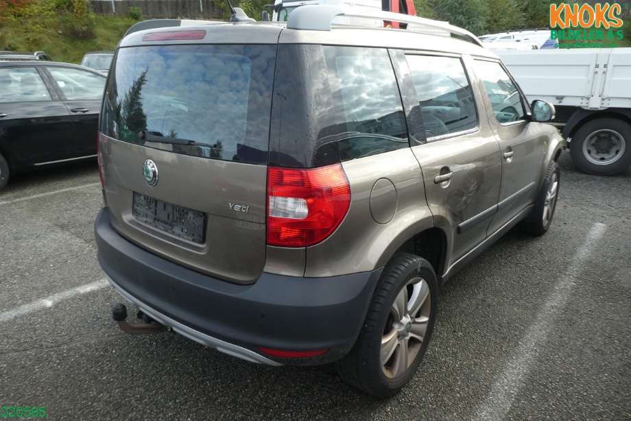 Škoda Yeti 2009-2013 (Fase 1) , Motorkode: CBZB, Girkassekode: NBA