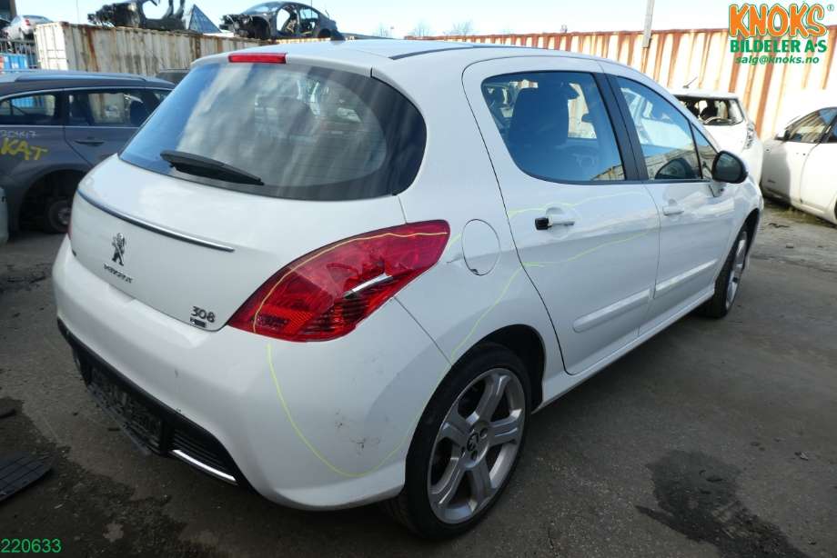 Peugeot 308 2011-2013 (Type I, Fase 2) , Motorkode: 9HR, Girkassekode: 