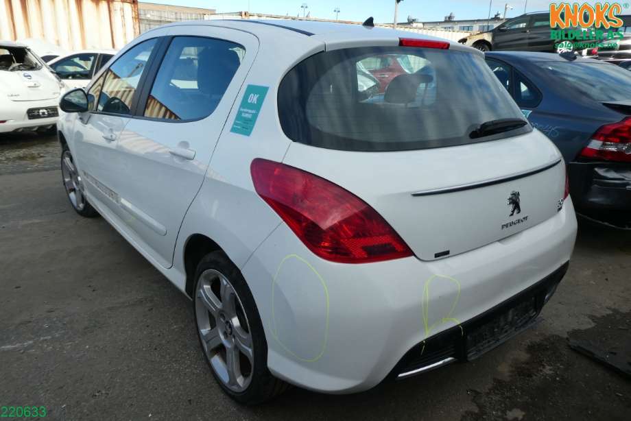 Peugeot 308 2011-2013 (Type I, Fase 2) , Motorkode: 9HR, Girkassekode: 