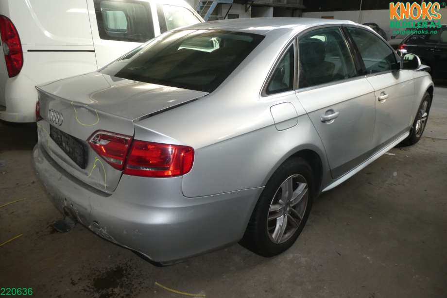 Audi A4 2007-2014 (Type IV) (B8) (B8), Motorkode: CAGA, Girkassekode: KXP