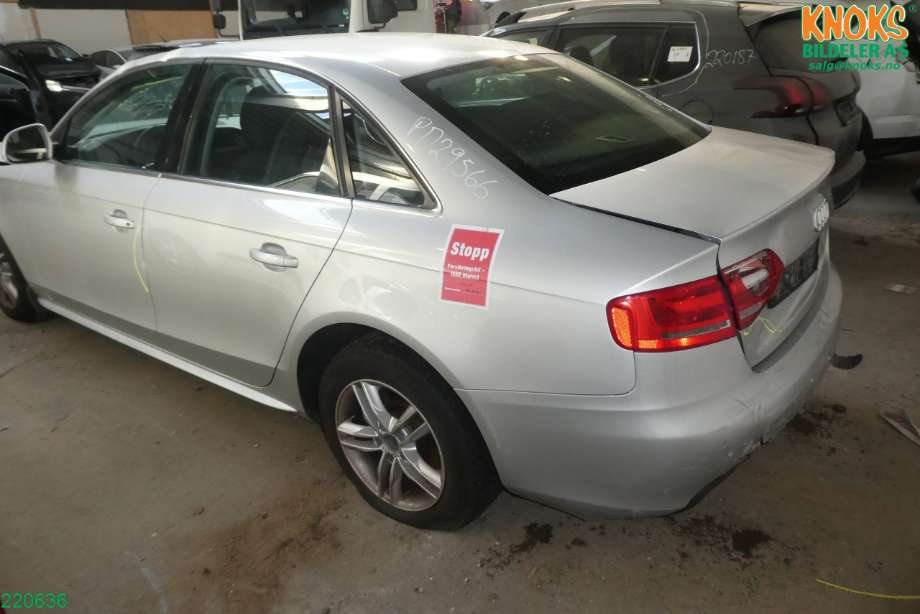 Audi A4 2007-2014 (Type IV) (B8) (B8), Motorkode: CAGA, Girkassekode: KXP