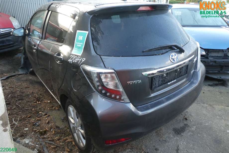 Toyota Yaris 2012-2014 (Type III, Fase 1) , Motorkode: 1NZ-FXE, Girkassekode: P510
