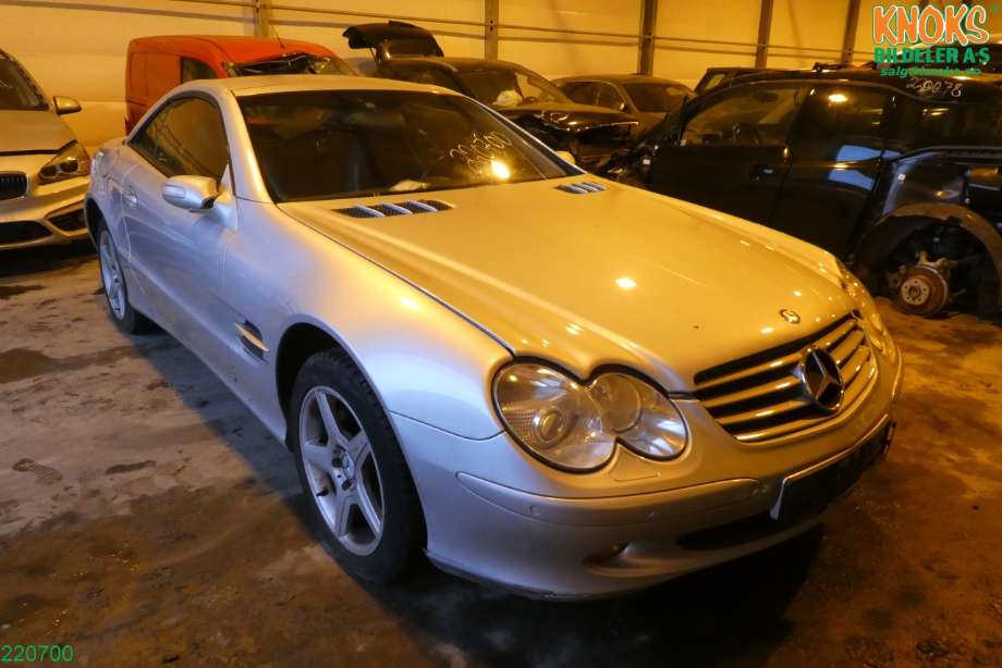 Mercedes SL 2002-2011 (R230) (R230), Motorkode: M112.973, Girkassekode: 