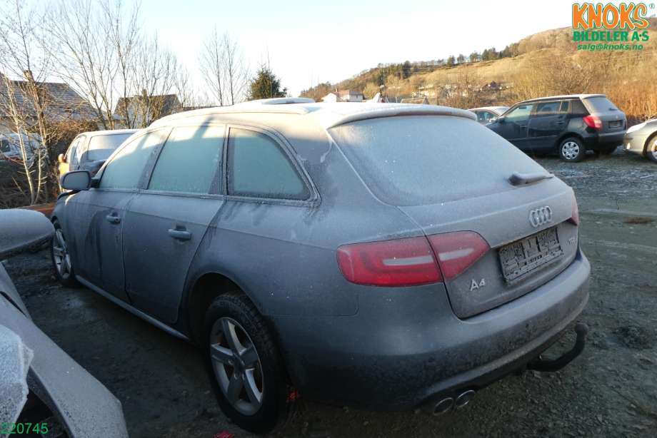 Audi A4 2007-2014 (Type IV) (B8) (B8), Motorkode: CJCC, Girkassekode: MVR