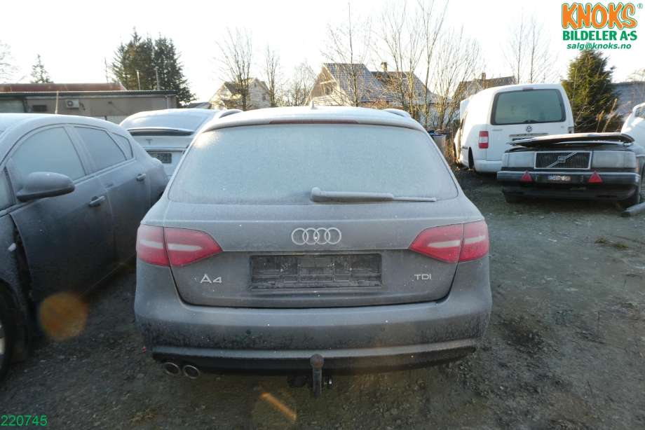 Audi A4 2007-2014 (Type IV) (B8) (B8), Motorkode: CJCC, Girkassekode: MVR