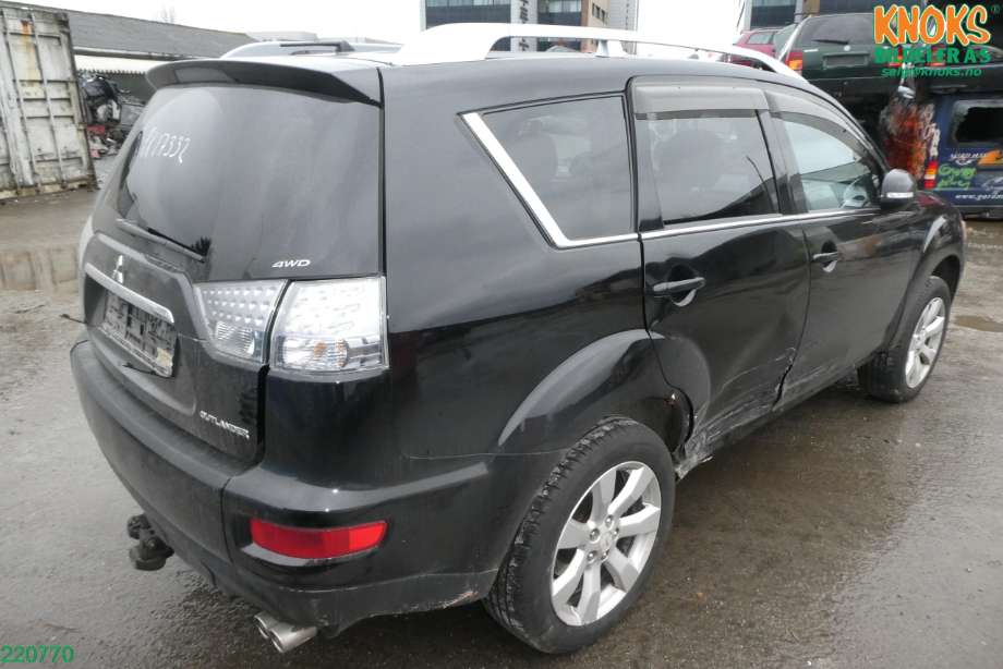 Mitsubishi Outlander 2010-2012 (Type II, Fase 2) , Motorkode: 4HK, Girkassekode: 