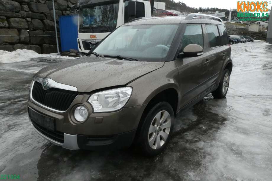 Škoda Yeti 2009-2013 (Fase 1) , Motorkode: CFHA;CFHF, Girkassekode: LNN