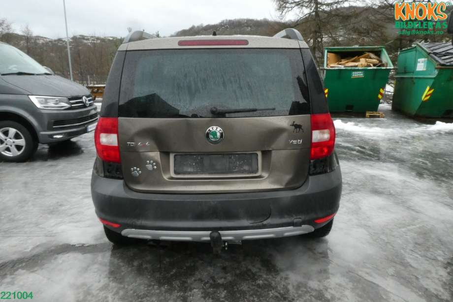 Škoda Yeti 2009-2013 (Fase 1) , Motorkode: CFHA;CFHF, Girkassekode: LNN